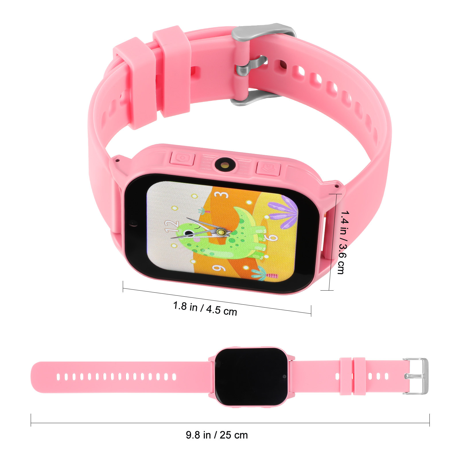 Kids Smart Watch with Educatio - مراجعة Smartwatch Pink Watches For Kids وسعره