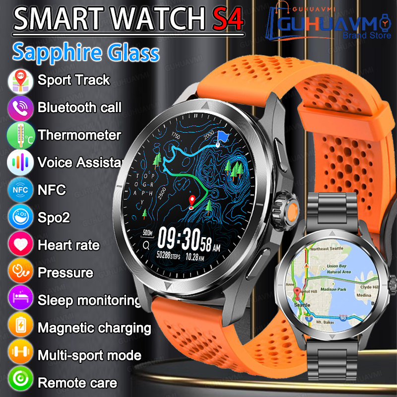 GUHUAVMI NFC Smart Watch Men A - مراجعة Smartwatch Watches Brands For Men وسعره