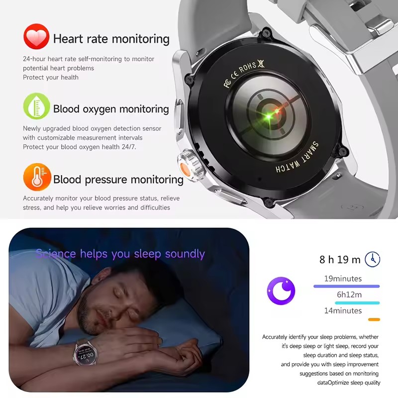 GUHUAVMI NFC Smart Watch Men A - مراجعة Smartwatch Watches Brands For Men وسعره