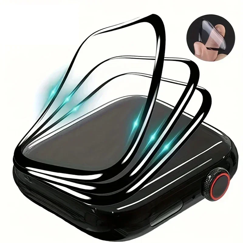 1-5pcs Anti-scratch Film For A - مراجعة Apple Watch Band وسعره