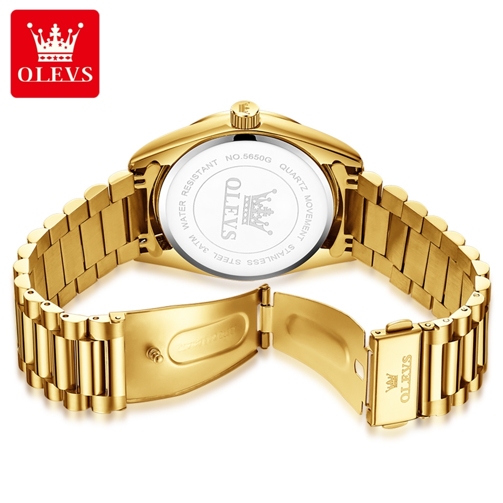 OLEVS Business Style Luxury Br - مراجعة Smartwatch Watches Brands For Men وسعره