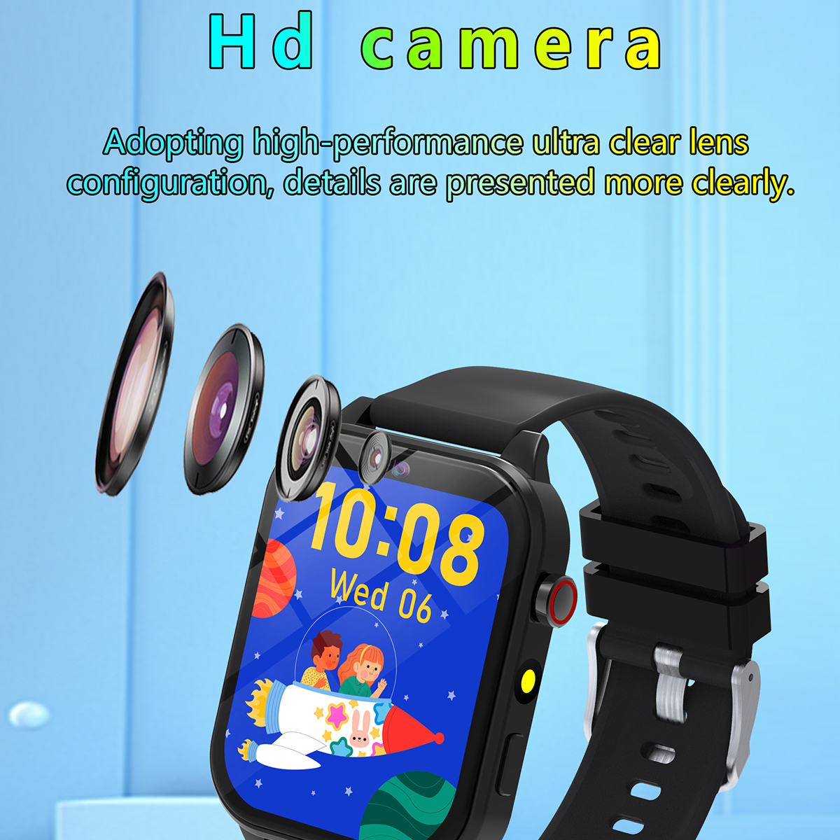 SIMSONLAB New Camera Smart Wat - مراجعة Smartwatch Watches Gift For Boys On Birthday وسعره