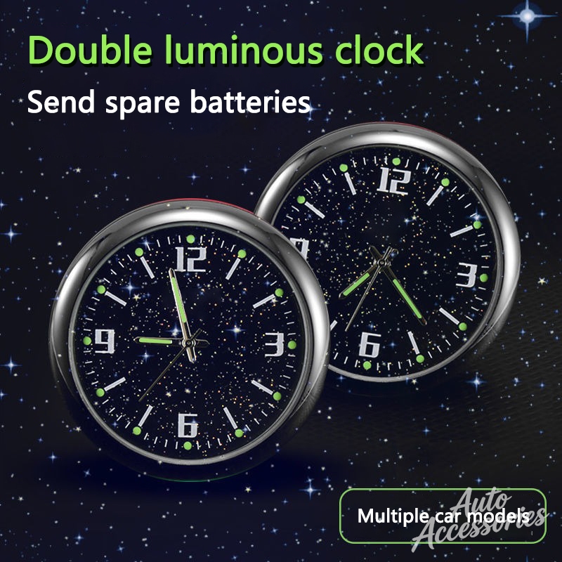 Luminous Car Dashboard Clock S - مراجعة Watch X7 وسعره