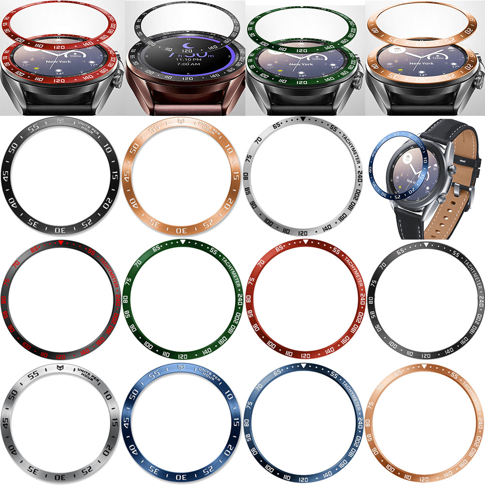 Steel Bezel Ring Cases Cover f - مراجعة Smartwatch English وسعره