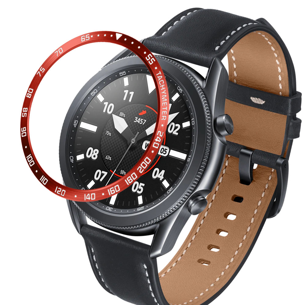 Steel Bezel Ring Cases Cover f - مراجعة Smartwatch English وسعره