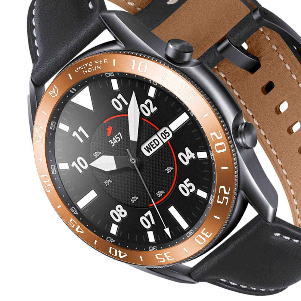 Steel Bezel Ring Cases Cover f - مراجعة Smartwatch English وسعره