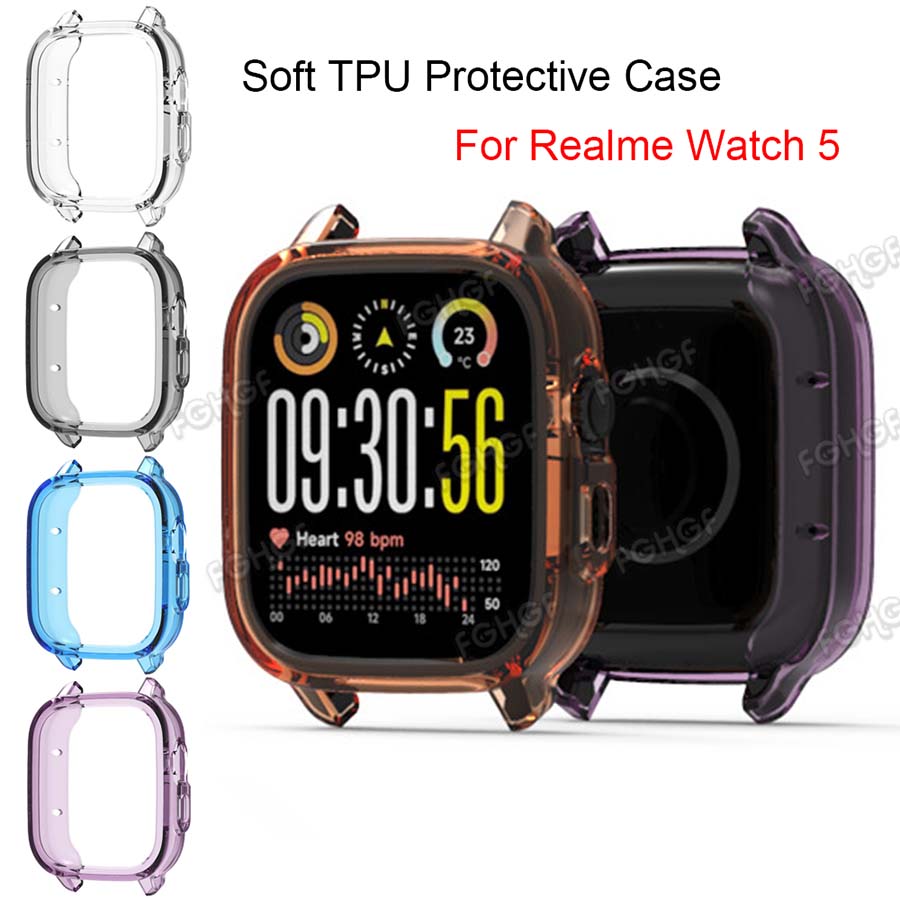 For Realme Watch 5 Case Cover  - مراجعة Watch S Realme وسعره