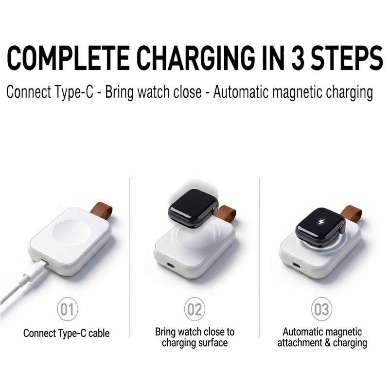 Type C Charger Dock for X8/X7  - مراجعة Watch X7 وسعره
