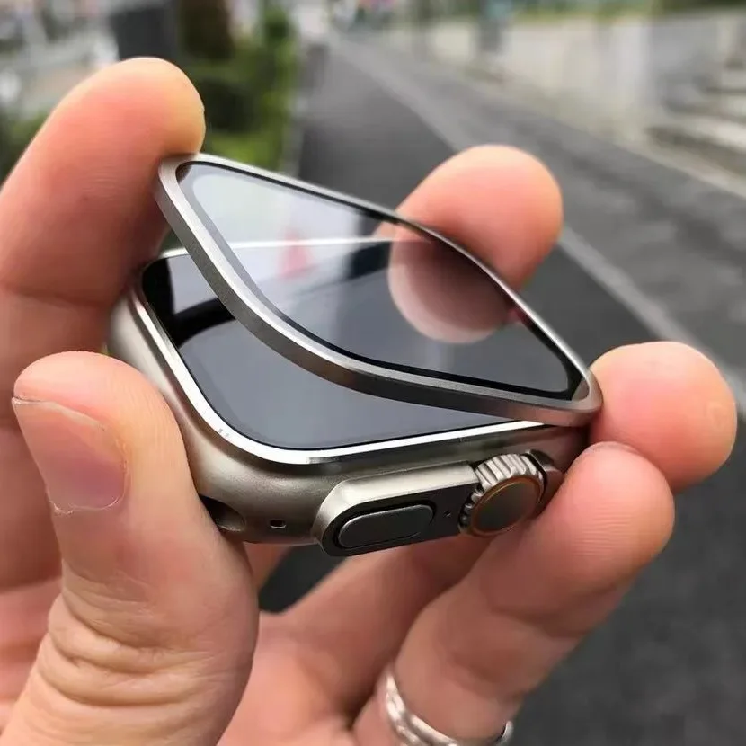 Tempered Glass for Apple Watch - مراجعة Smartwatch Watches For Men وسعره