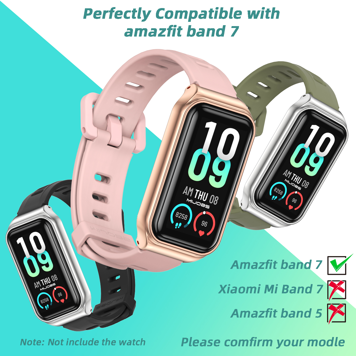 Strap For Amazfit Band 7 Smart - مراجعة Smartwatch Watches Amazfit وسعره