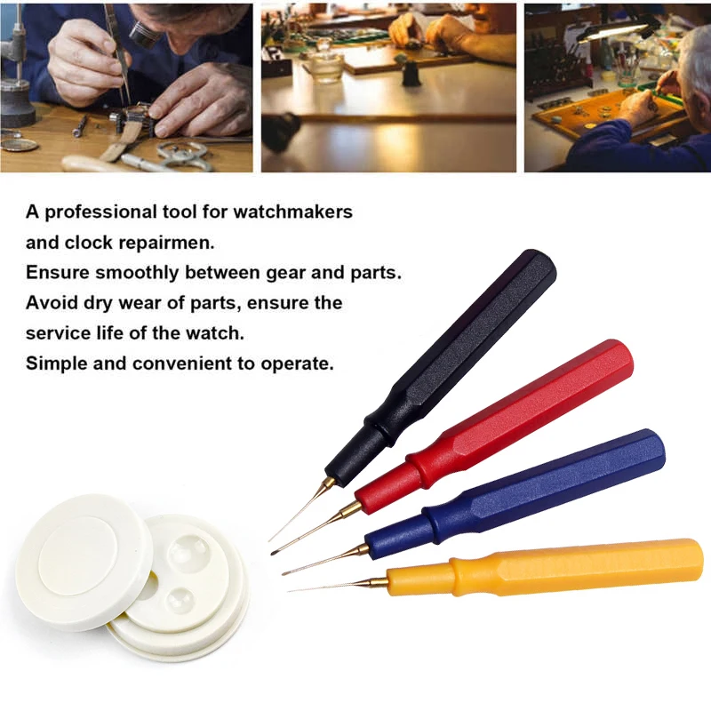5Pcs Watch Lubricant Oiler Oil - مراجعة Watch Lubricant Oil وسعره
