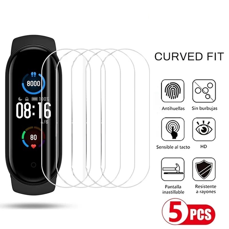 5Pcs Hydrogel Film for Xiaomi  - مراجعة Apple Watch Band وسعره