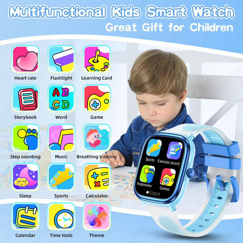 Kids Smart Watch Girls Boys Sm - مراجعة Smartwatch Watches Gift For Boys On Birthday وسعره