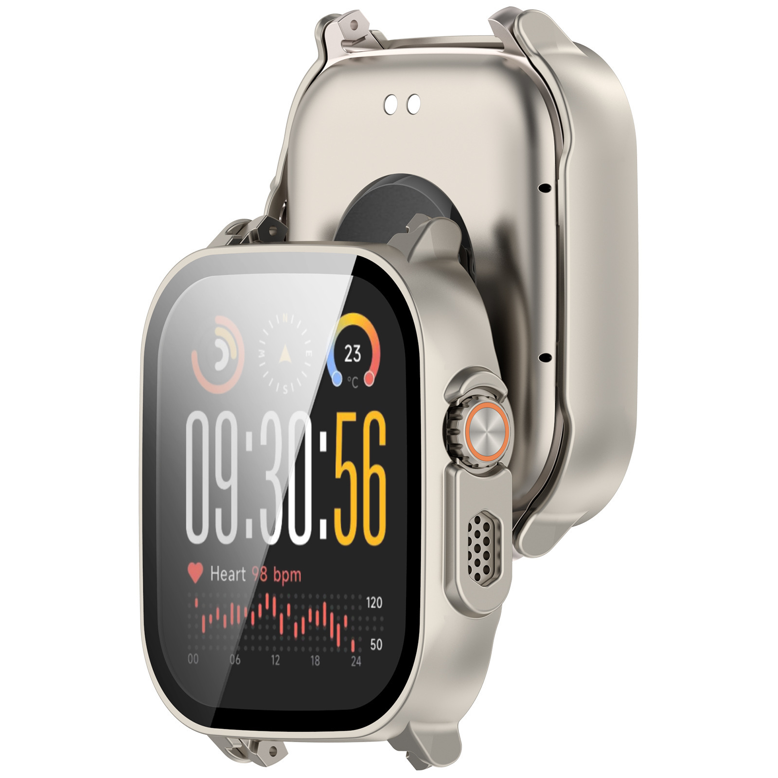 PC Case for Realme Watch 5 Ful - مراجعة Watch S Realme وسعره