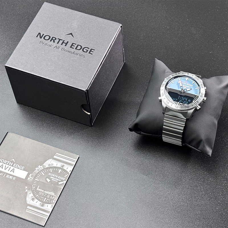 NORTH EDGE Mens Dive Watch Mil - مراجعة Smartwatch Army Watches For Men وسعره