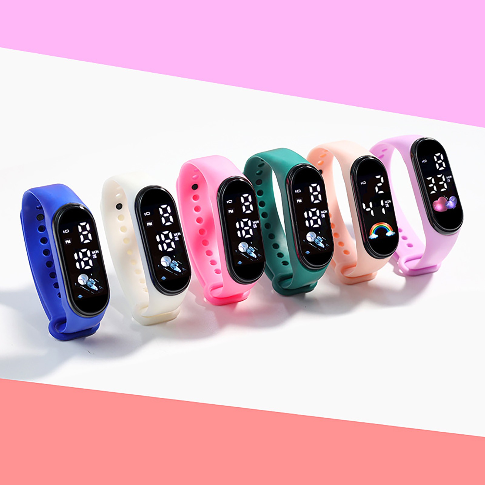 Children Watch Birthday Gift F - مراجعة Smartwatch Digital Watches For Kid Girl وسعره