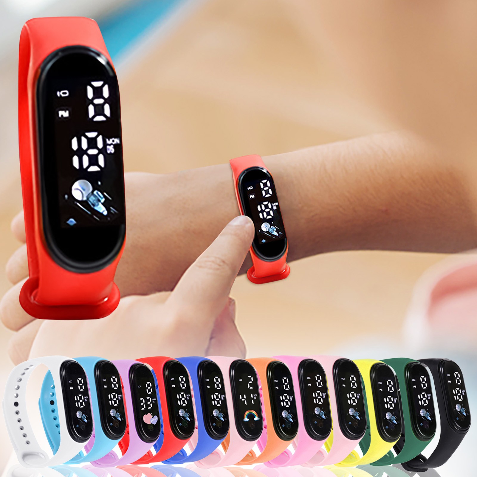 Children Watch Birthday Gift F - مراجعة Smartwatch Digital Watches For Kid Girl وسعره